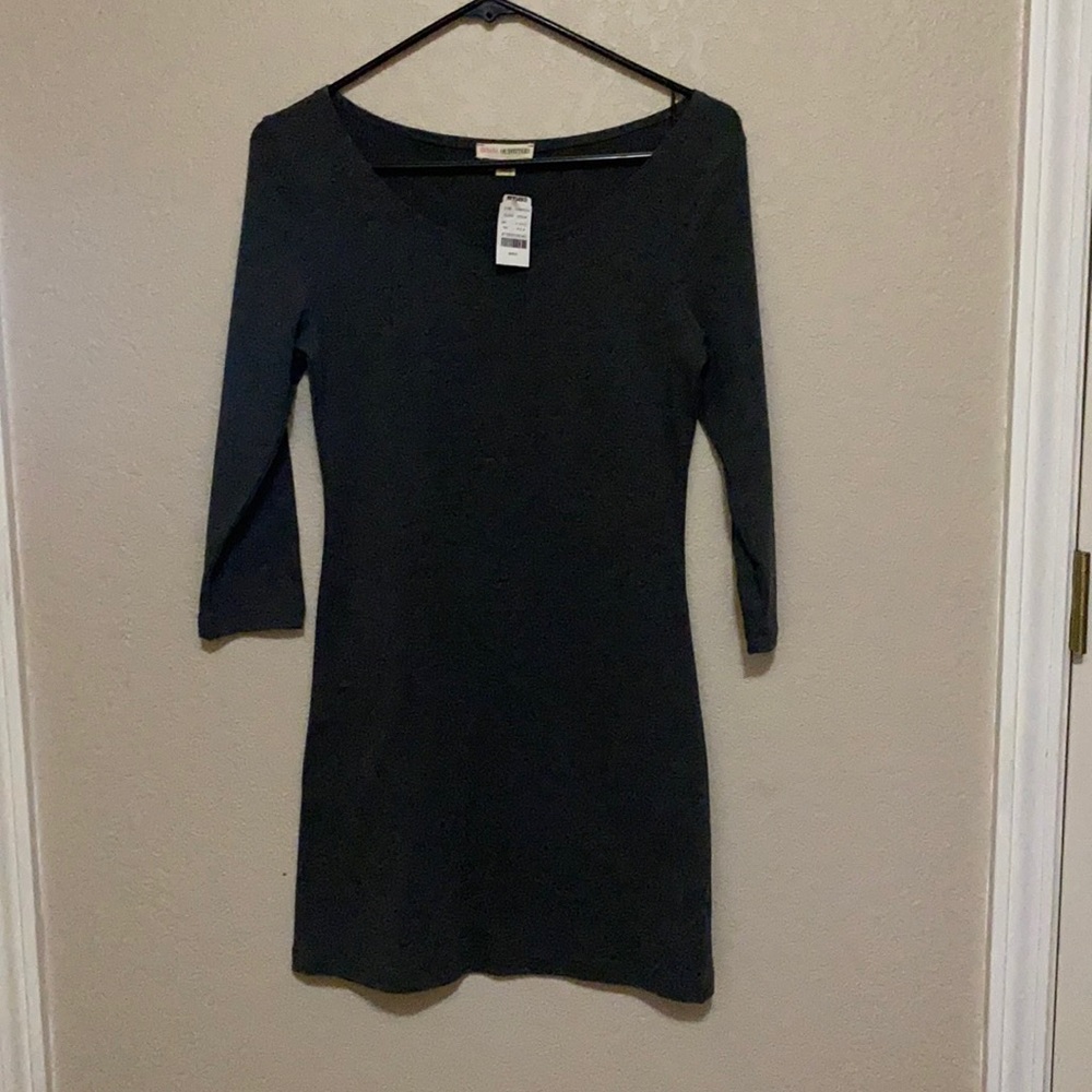 Dark grey dress